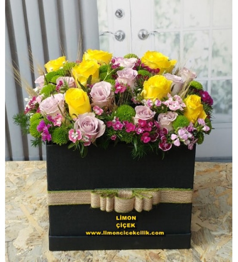 Kutuda Sarı Gül Arajmanı LF-194