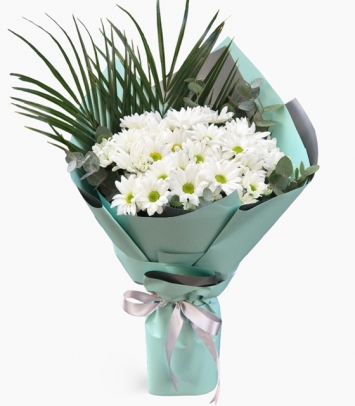 Beyaz Kırizantemler LF-125